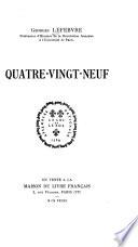 Quatre-vingt-neuf