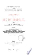 Quatrième grossesse de la duchesse de Berry