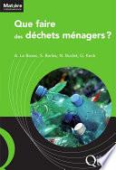 Que faire des déchets ménagers ?