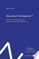 Que peut l'entreprise ?
