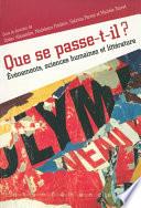 Que se passe-t-il ?