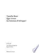 Que vivent les femmes d'Afrique?