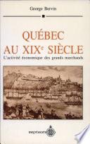 Québec au XIXe siècle