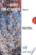 Québec: État et Société, Tome 2