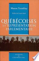 Québécoises et représentation parlementaire
