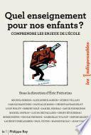 Quel enseignement pour nos enfants ?