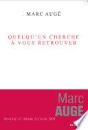 Quelqu'un cherche à vous retrouver