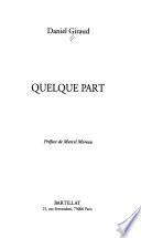 Quelque part