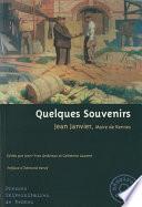 Quelques souvenirs