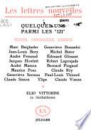 Quelques-uns parmi les l121; textes, chroniques, dessins [par] Marc Beigbeder [et al