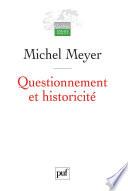 Questionnement et historicité