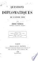 Questions diplomatiques de l'année 1904