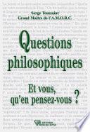 Questions philosophiques