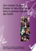 Qui compte le plus? Évaluer le bien-être social dans la gestion durable des forêts