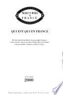 Qui est qui en France