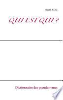 Qui est qui ?