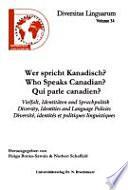 Qui parle canadien ?