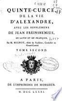 Quinte-Curce De la vie d'Alexandre