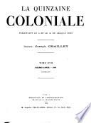 Quinzaine coloniale