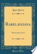 Rabelæsiana