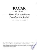 RACAR, Revue D'art Canadienne