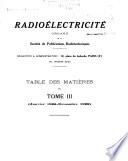 Radioélectricité