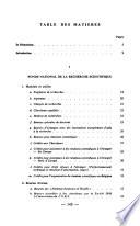 Rapport annuel