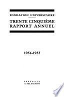 Rapport annuel