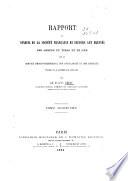 Rapport au Conseil de la Société Française de Secours au blessés des Armées de terre et de mer sur le service médico-chirurgical des ambulances et des hopitaaux pendant la guerre de 1870-1871
