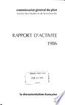 Rapport d'activité