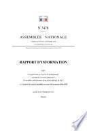 Rapport d'information déposé en application de l'article 29 du règlement, au nom de la section française à l'Assemblée parlementaire de la Francophonie (A.P.F) sur l'activité de ceette Assemblée au cours de la session 2014-2015