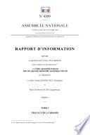 Rapport d'information sur l'offre automobile française dans une approche industrielle, énergétique et fiscale