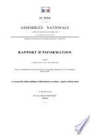 Rapport d'information sur la nouvelle chaîne publique d'information en continu : enjeux et financement