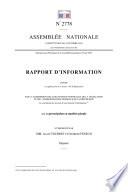 Rapport d'information sur la prescription pénale
