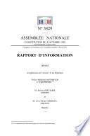 Rapport d'information sur le paritarisme