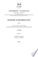 Rapport d'information sur les Balkans