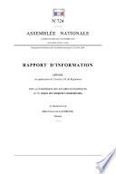 Rapport d'information sur les enjeux des compteurs communicants