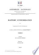 Rapport d'information sur les moyens de Daech