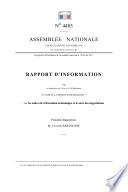 Rapport d'information sur les suites du référendum britannique et le suivi des négociations
