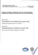 Rapport de la Cinquième Session Du Comité de L'aquaculture