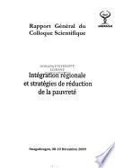 Rapport général du colloque scientifique