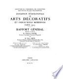 Rapport général présenté au nom de m. Fernand David ...