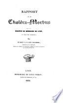 Rapport sur le Cholera-Morbus
