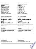 Rapport Sur Sécurité Et Désarmement