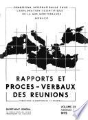 Rapports et procès-verbaux des réunions