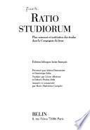 RATIO STUDIORUM.