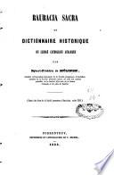 Rauracia sacra ou dictionnaire historique du clergé catholique jurassien
