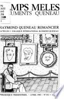 Raymond Queneau, romancier