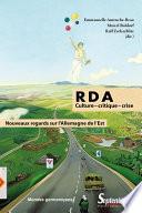 RDA : Culture – critique – crise