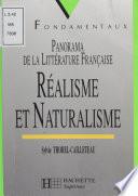 Réalisme et Naturalisme